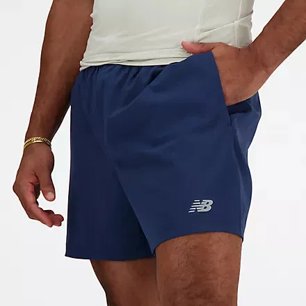 New Balance Essential 5 Shorts Men's  - Navy