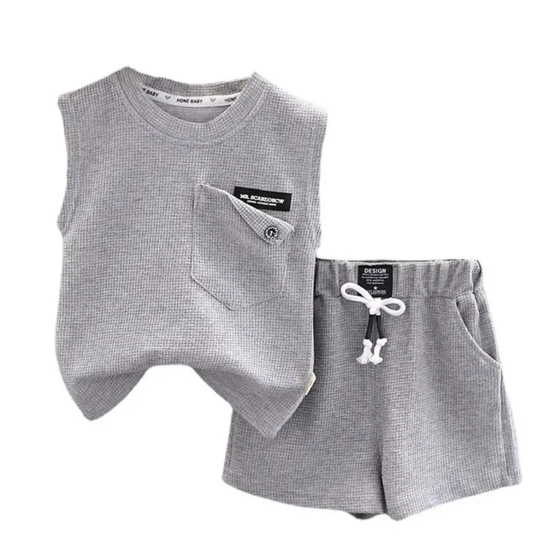 New Summer Baby Vest and Shorts Set