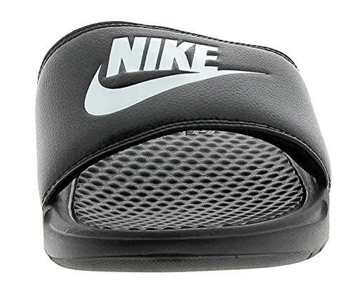 Nike Men's Benassi Just Do It Athletic Sandal, Black/Black/Black, 10 D(M) US