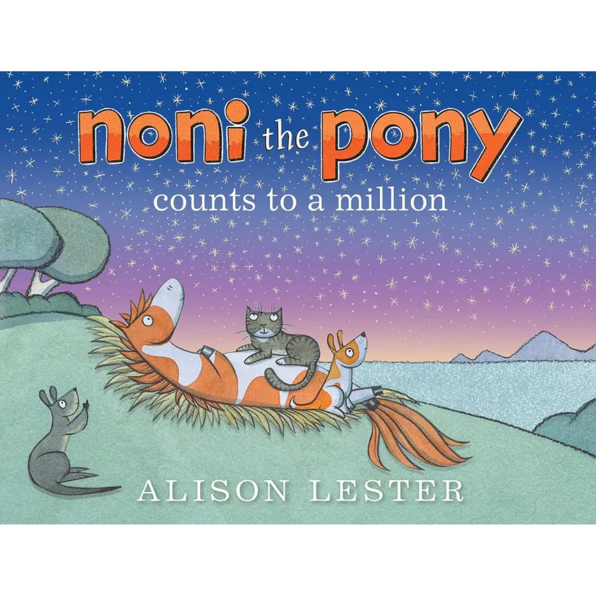 Noni the Pony Counts to a Million (Hardcover) by Alison Lester: Farm Animal Toys