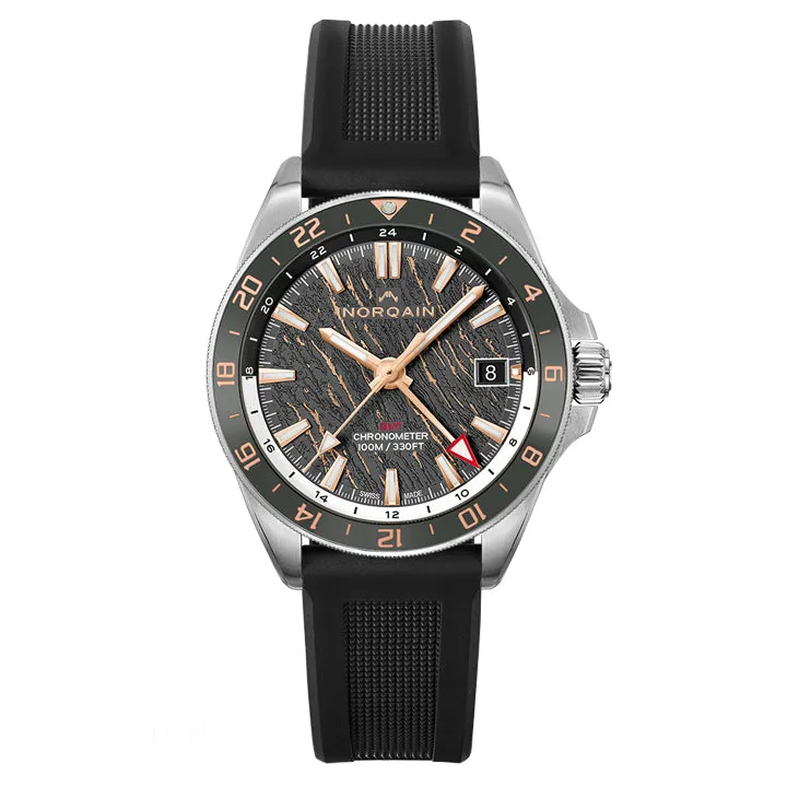 Norqain Adventure Neverest GMT Glacier 41mm Grey - NN1100SC3CG/G113