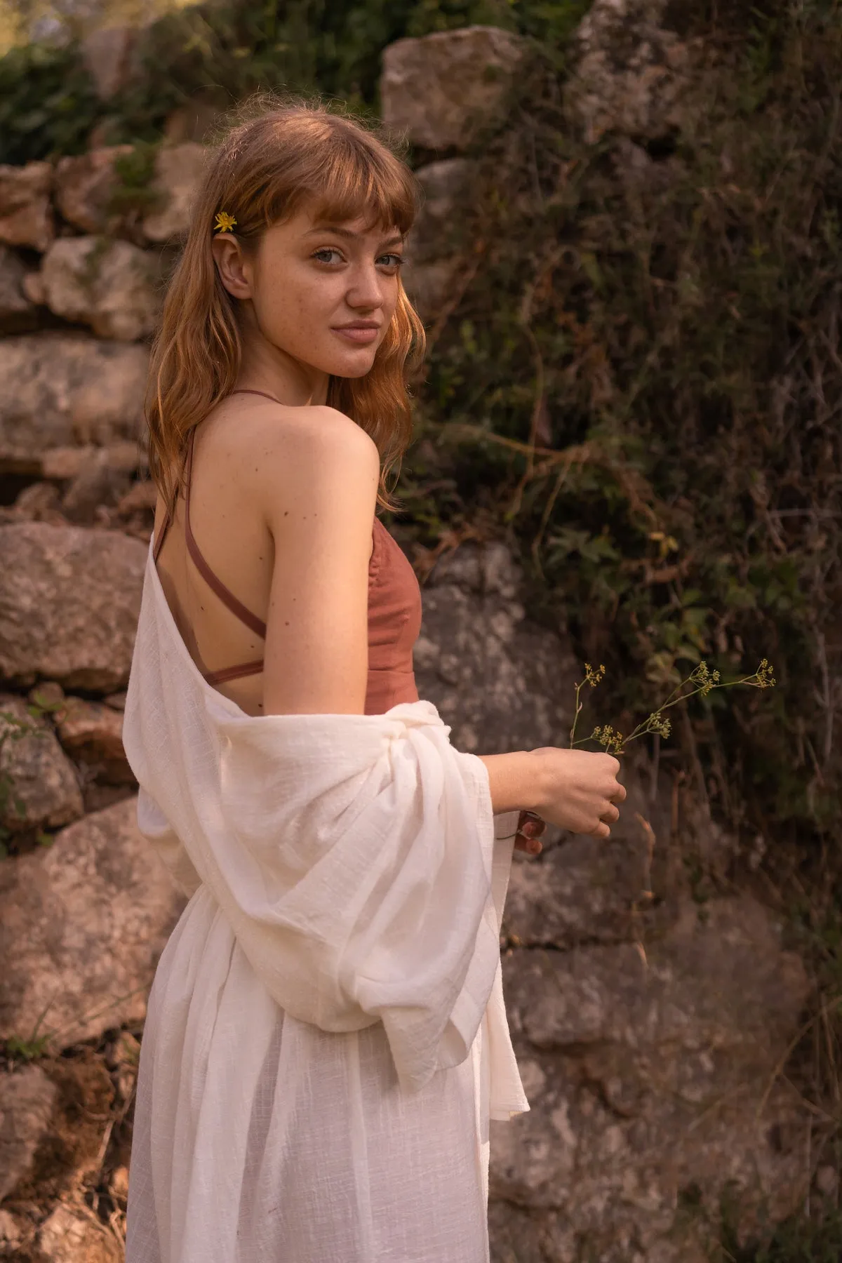 OCTAVIA Bralette in Copper