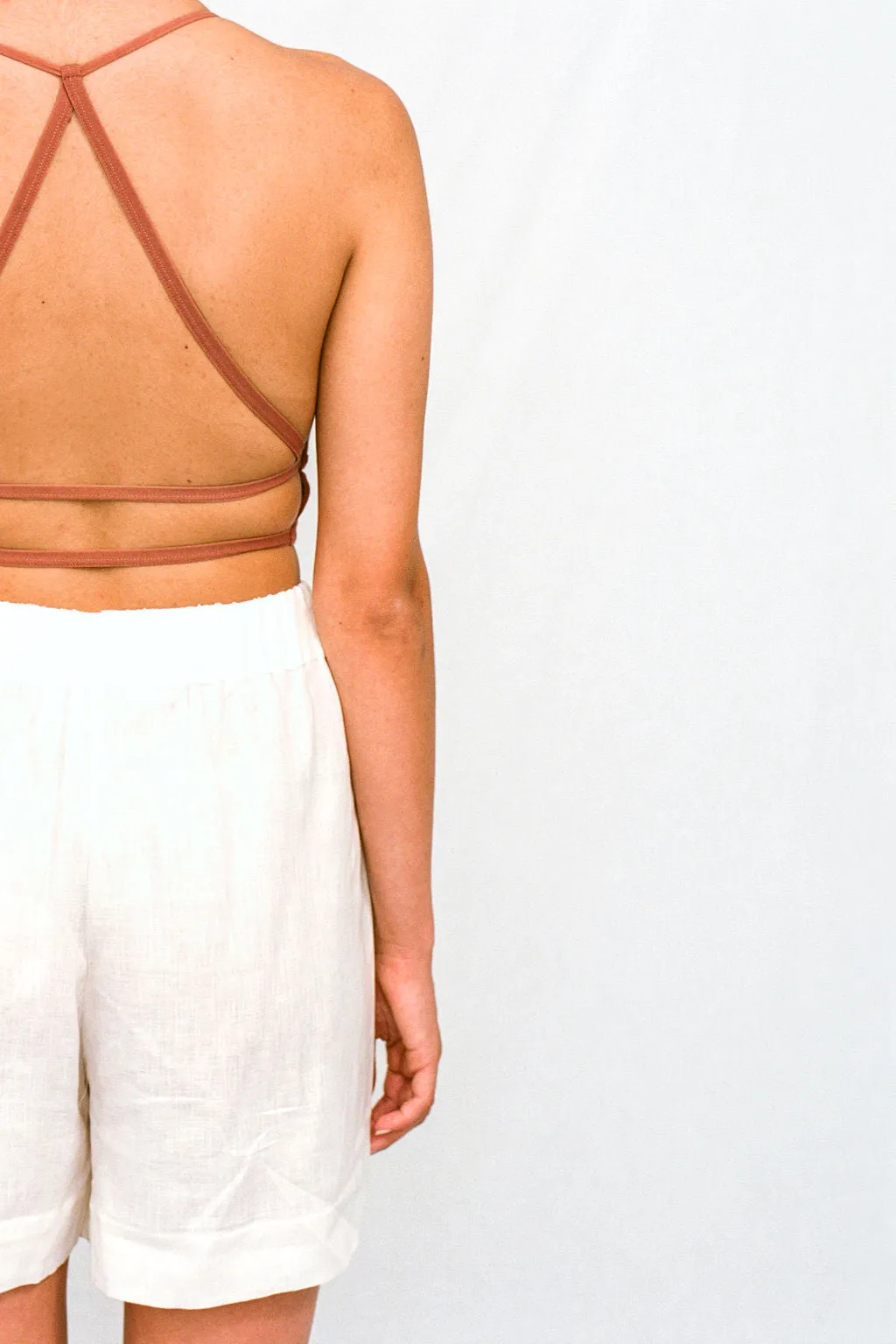 OCTAVIA Bralette in Copper