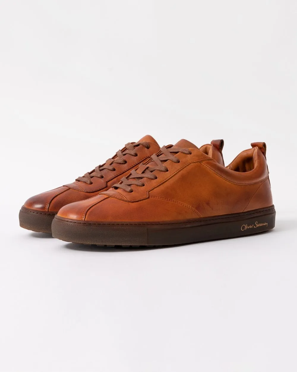 Oliver Sweeney Ermida Mens Hand Washed Calf Leather Trainers