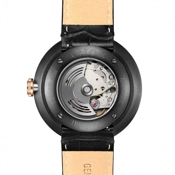 OLTO-8 INFINITY-I RPM-Style Automatic Gold Black