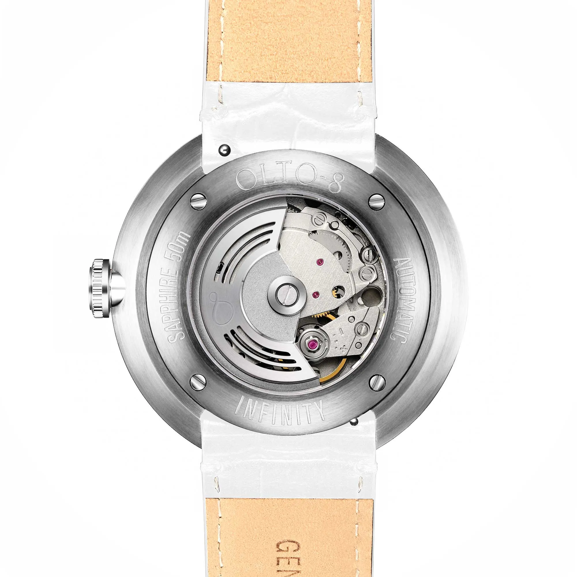 OLTO-8 INFINITY-I RPM-Style Automatic Silver