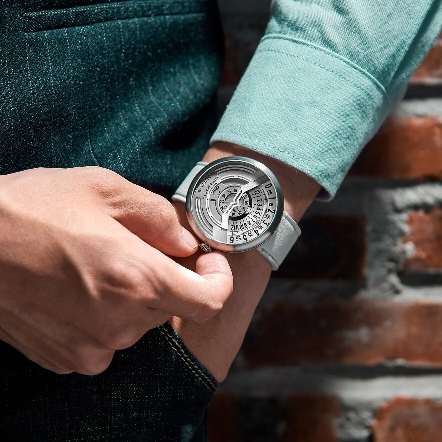 OLTO-8 INFINITY-I RPM-Style Automatic Silver