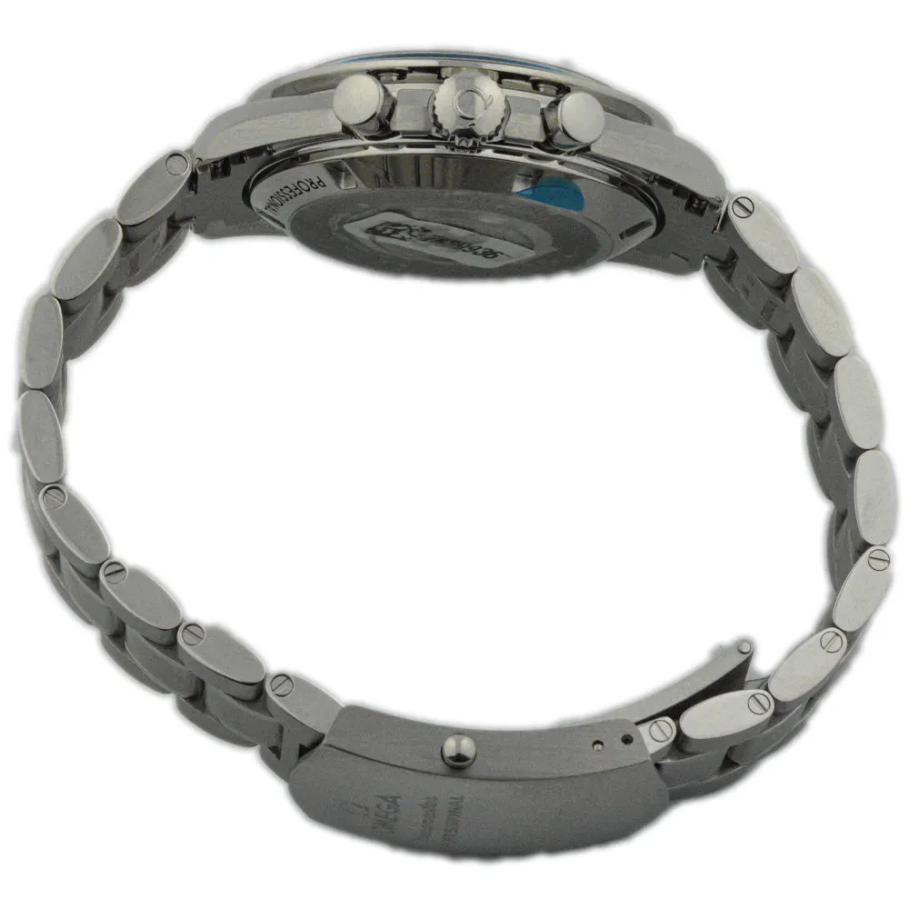 Omega Men's Speedmaster Moonwatch Stainless Steel 42mm Black Chronograph Stick Dial Watch Reference #: 311.30.42.30.01.005