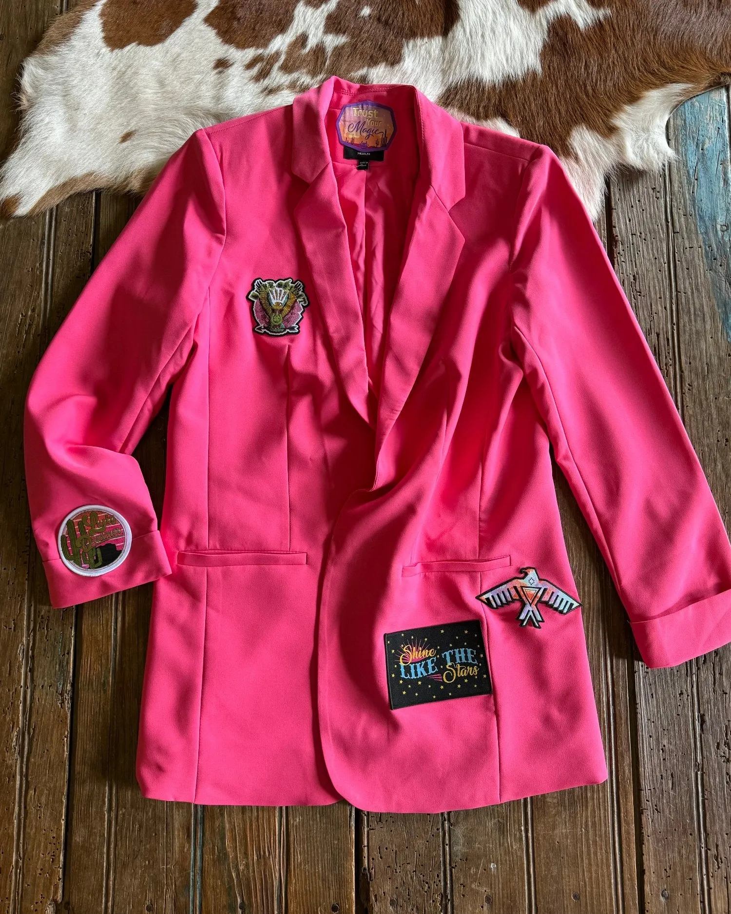 One Pretty in Pink Cowgirl Blazer
