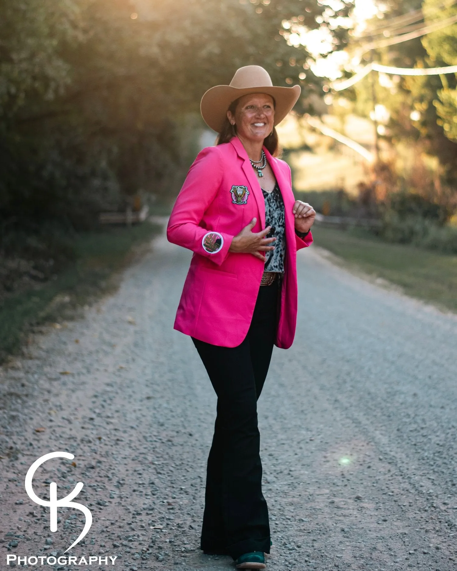 One Pretty in Pink Cowgirl Blazer