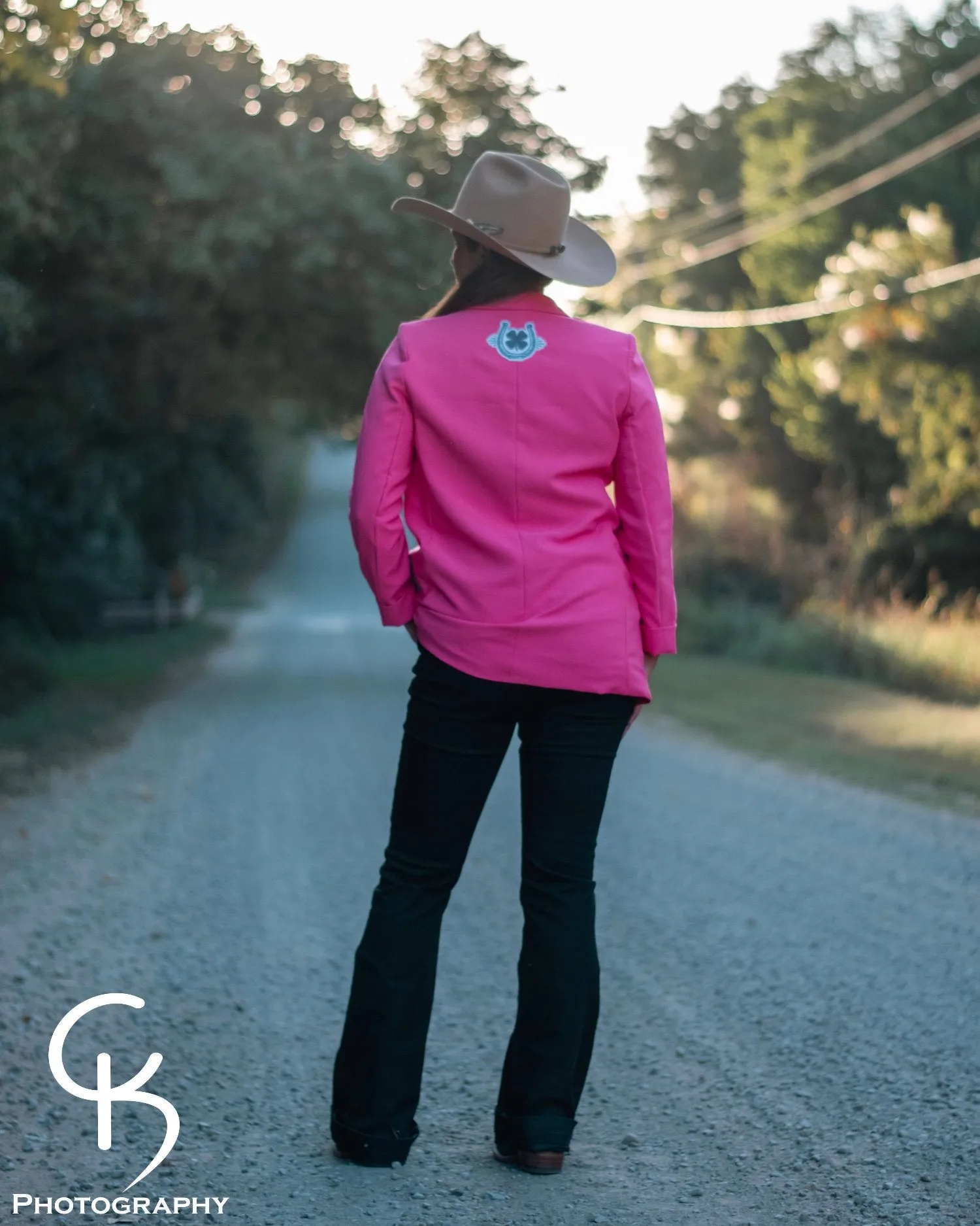 One Pretty in Pink Cowgirl Blazer