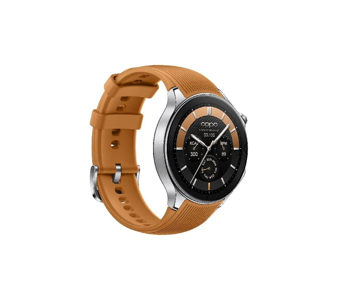 OPPO Watch X - Snapdragon W5, 100-hour battery life, Sapphire Crystal Glass Military Grade Quality, Wear OS 4 by Google