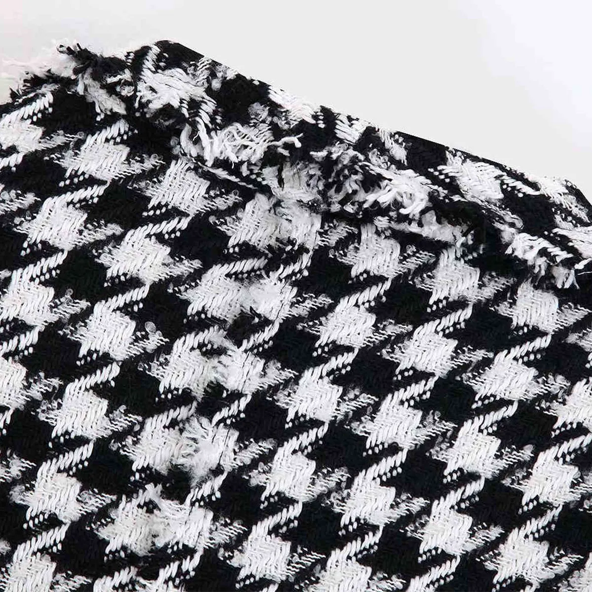 Outerwear Plaid Blazer