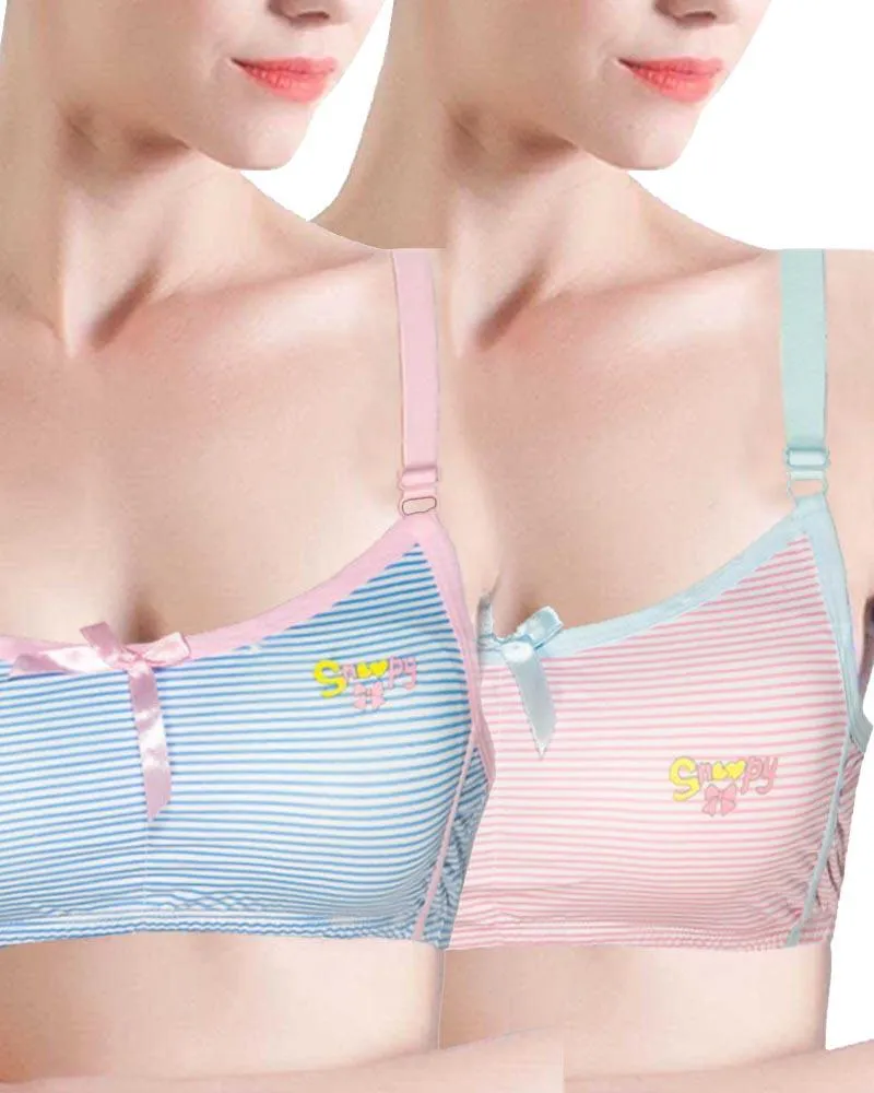Pack of 2 -  Comforts Cotton Bra for Women