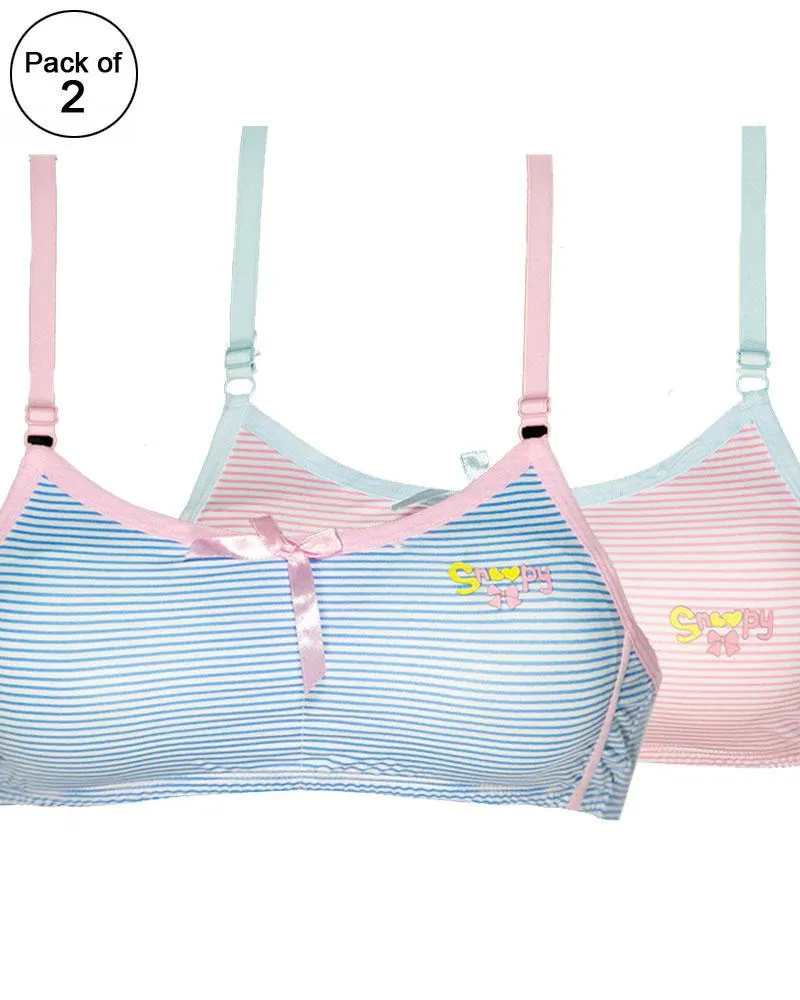 Pack of 2 -  Comforts Cotton Bra for Women