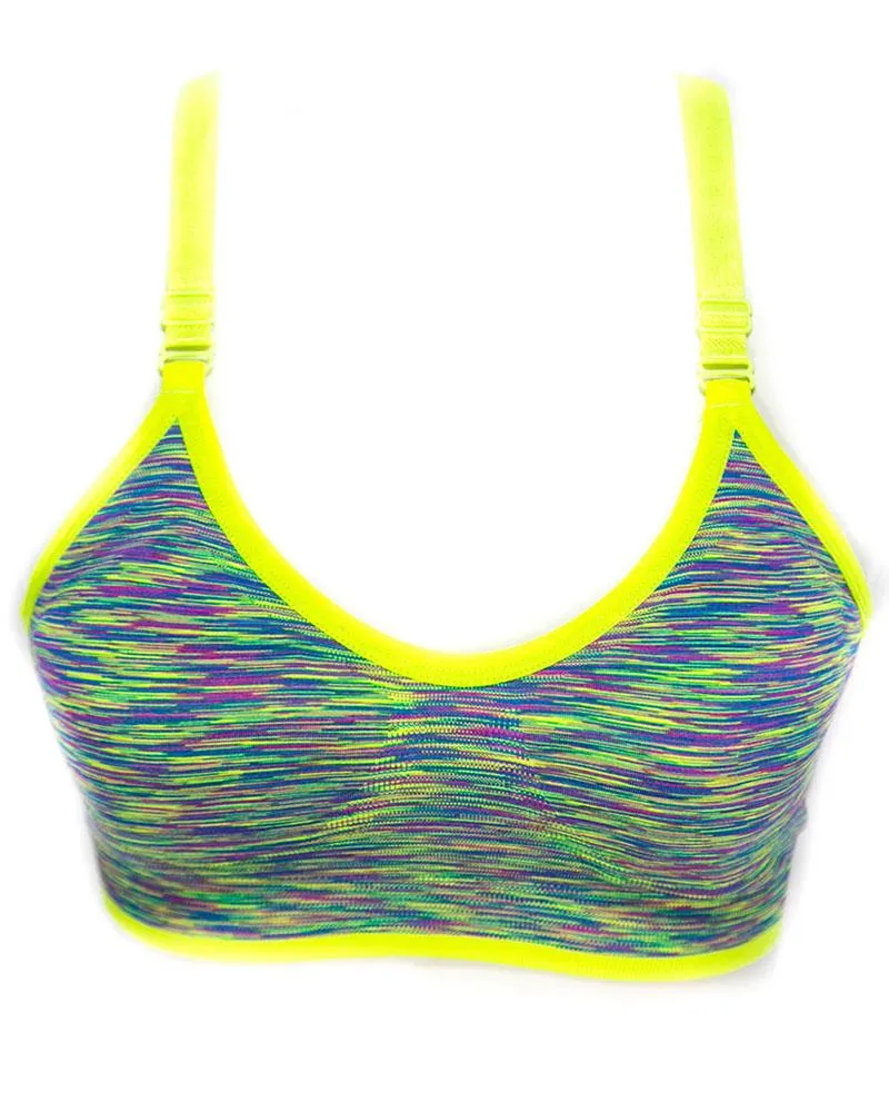 Pack of 2 - Sports & Jim Non Padded Bra For Ladies - Ladies Sports Bra