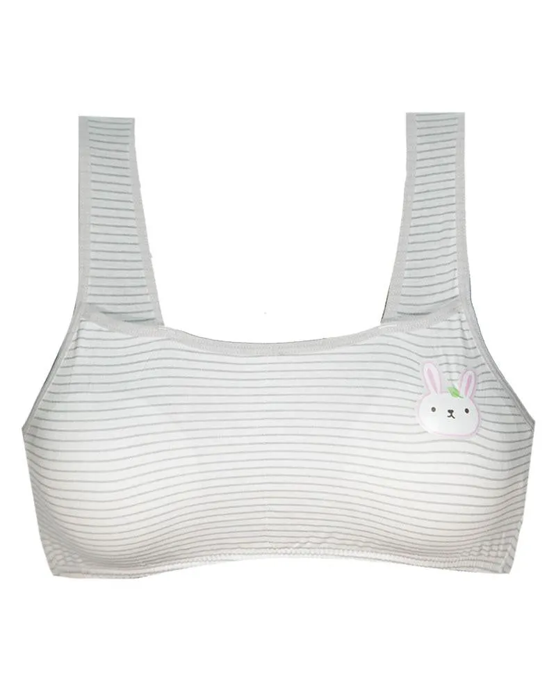 Pack of 3 -  Comforts Cotton Bra for Women, Wirefree Bra For Ladies