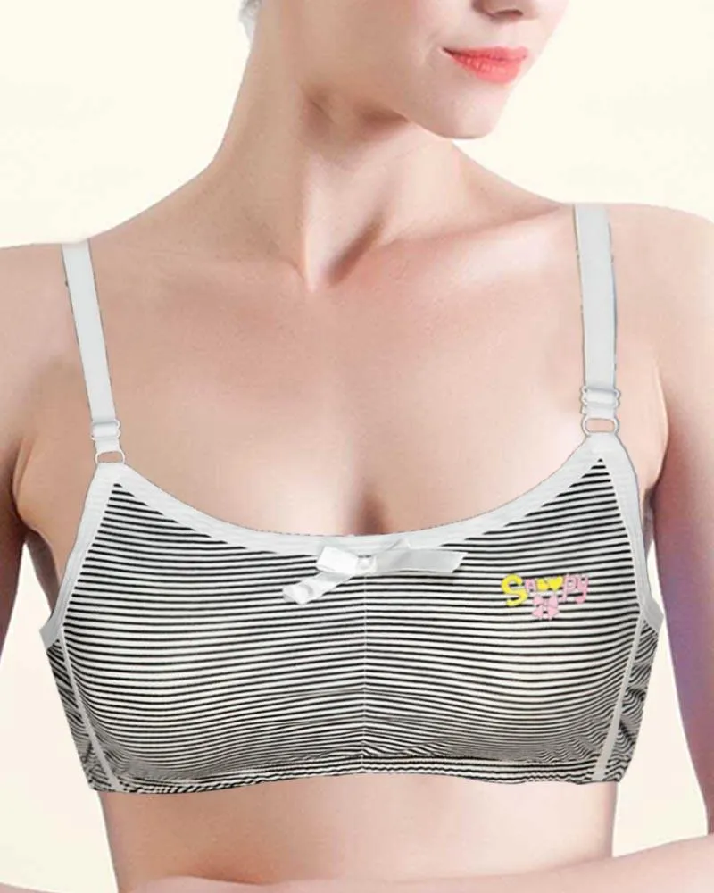 Pack of 3 -  Comforts Cotton Bra for Women