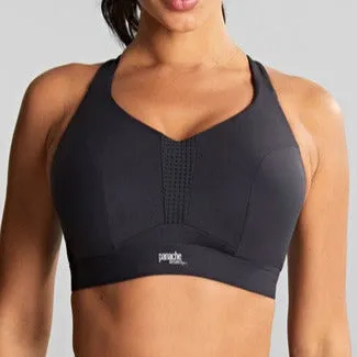 Panache Ultra Perform Wired Non Padded Sports Bra Black
