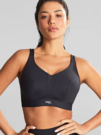 Panache Ultra Perform Wired Non Padded Sports Bra Black