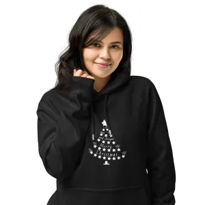 Patriot Christmas Tree Unisex Eco Hoodie