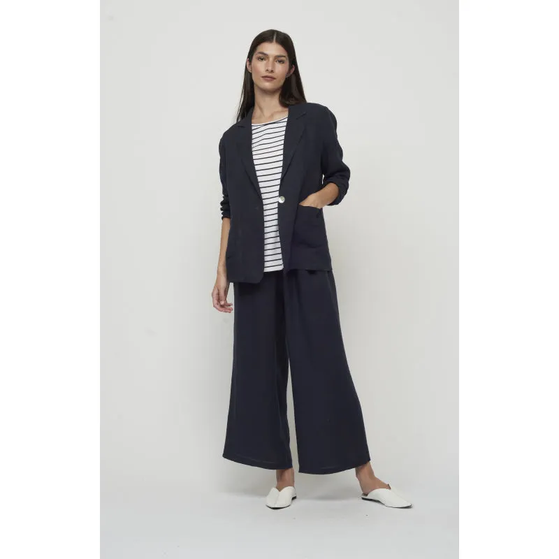 Pistache Linen Blazer
