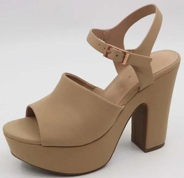 Platform High Heel Dressy Sandal