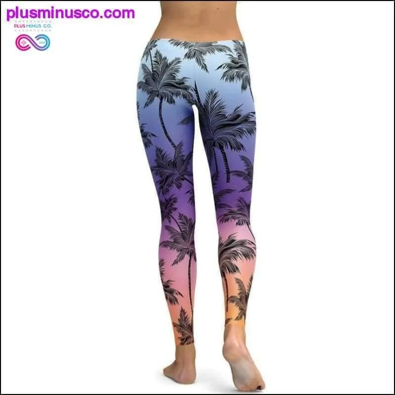 Plus Size Sport Pants Women Gradient Color Black Red