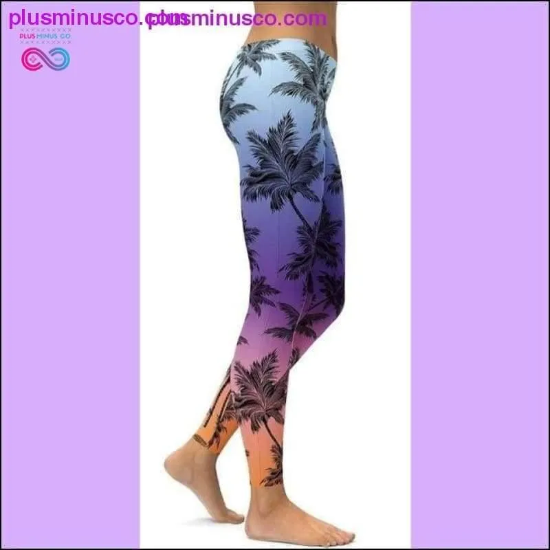 Plus Size Sport Pants Women Gradient Color Black Red