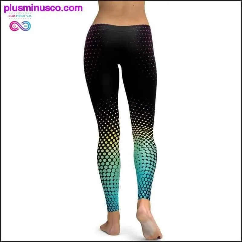 Plus Size Sport Pants Women Gradient Color Black Red