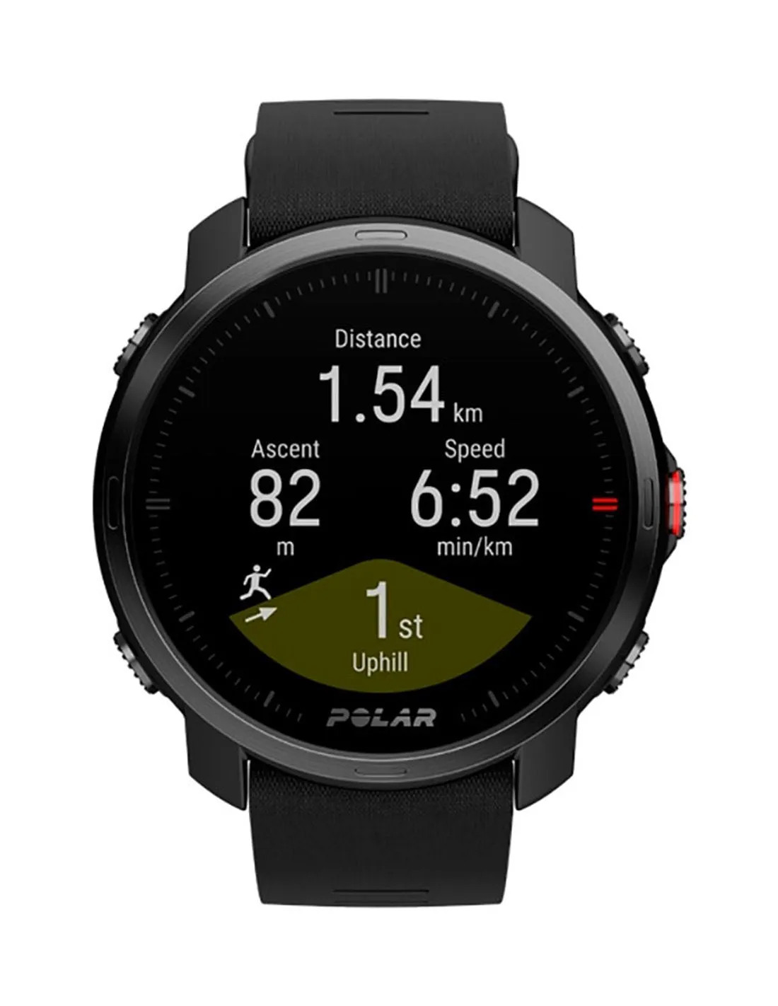 POLAR Grit X (Black - Medium/Large) for ChooseHealthy