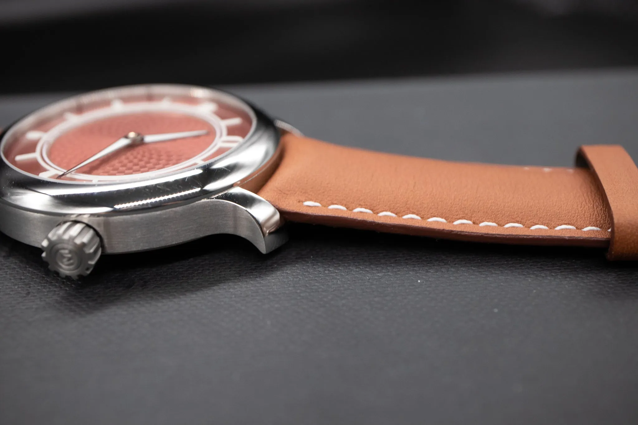 Pre-Owned Ming 17.06 Copper Dial