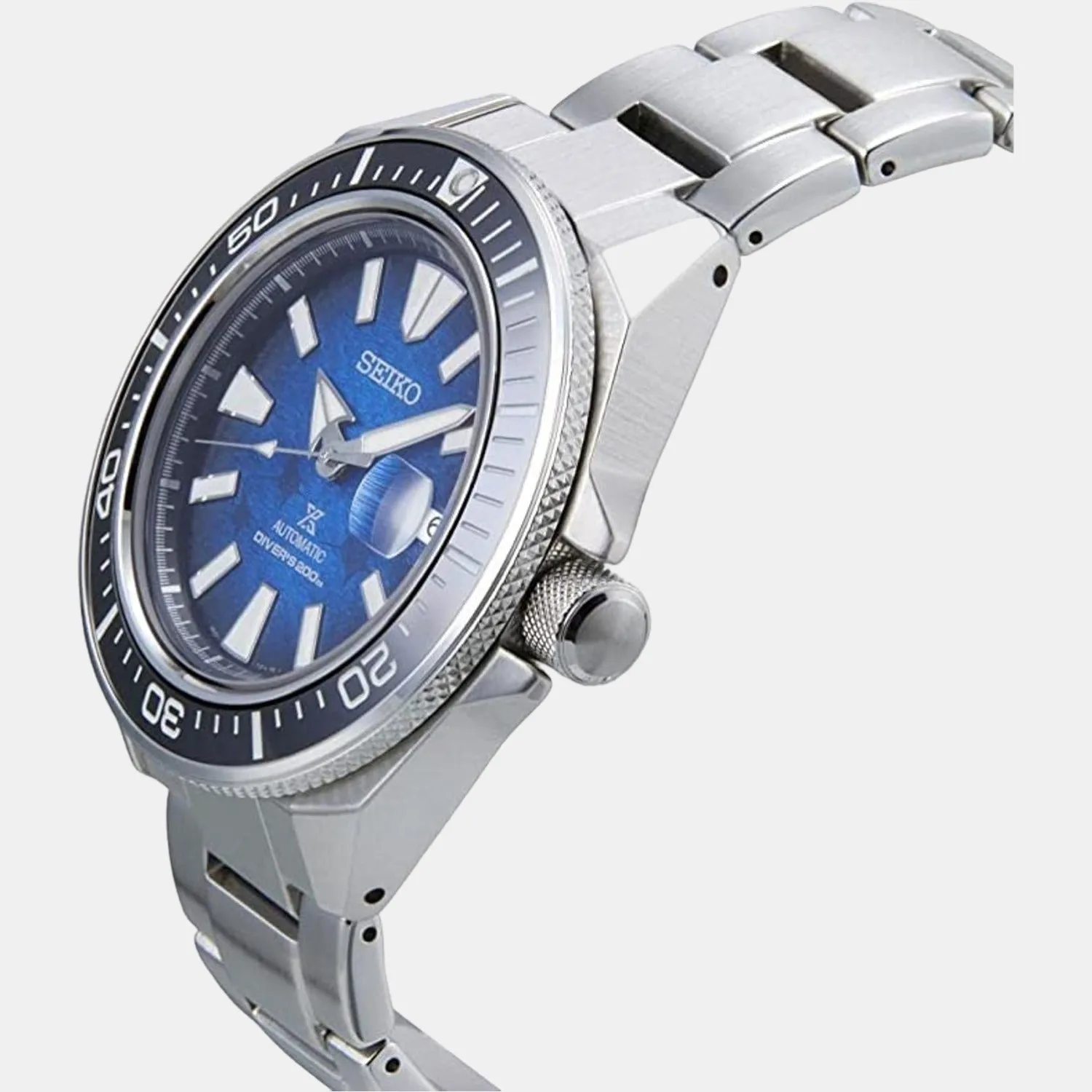 Prospex Men Automatic Blue Dial Analog Stainless Steel Watch SRPE33K1