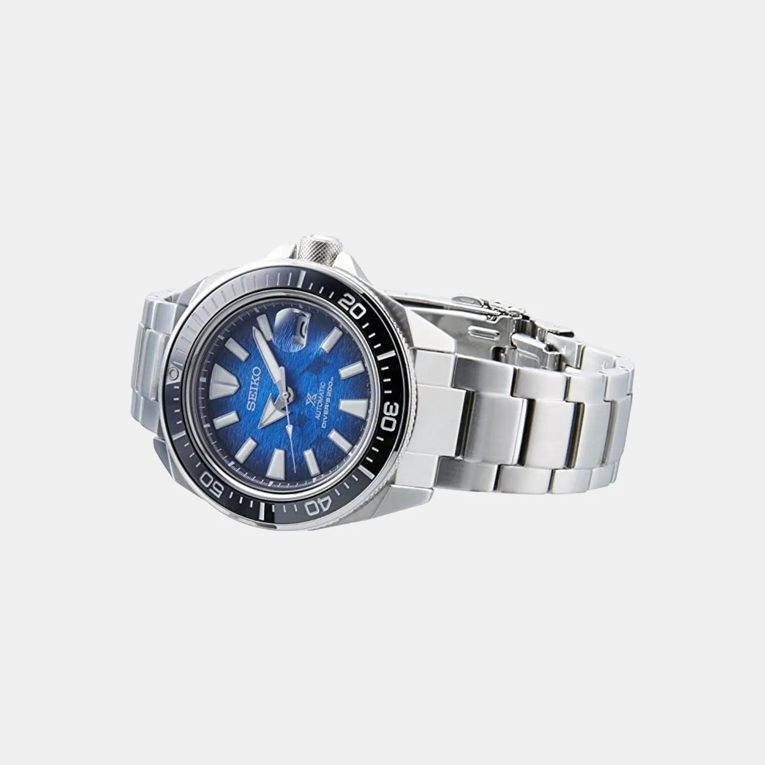 Prospex Men Automatic Blue Dial Analog Stainless Steel Watch SRPE33K1