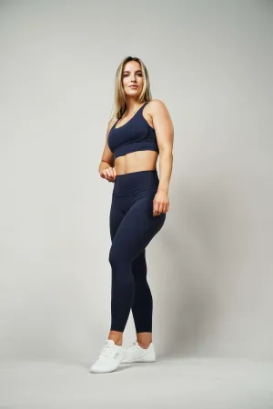 Pure High Waist Sport Leggings | True Navy