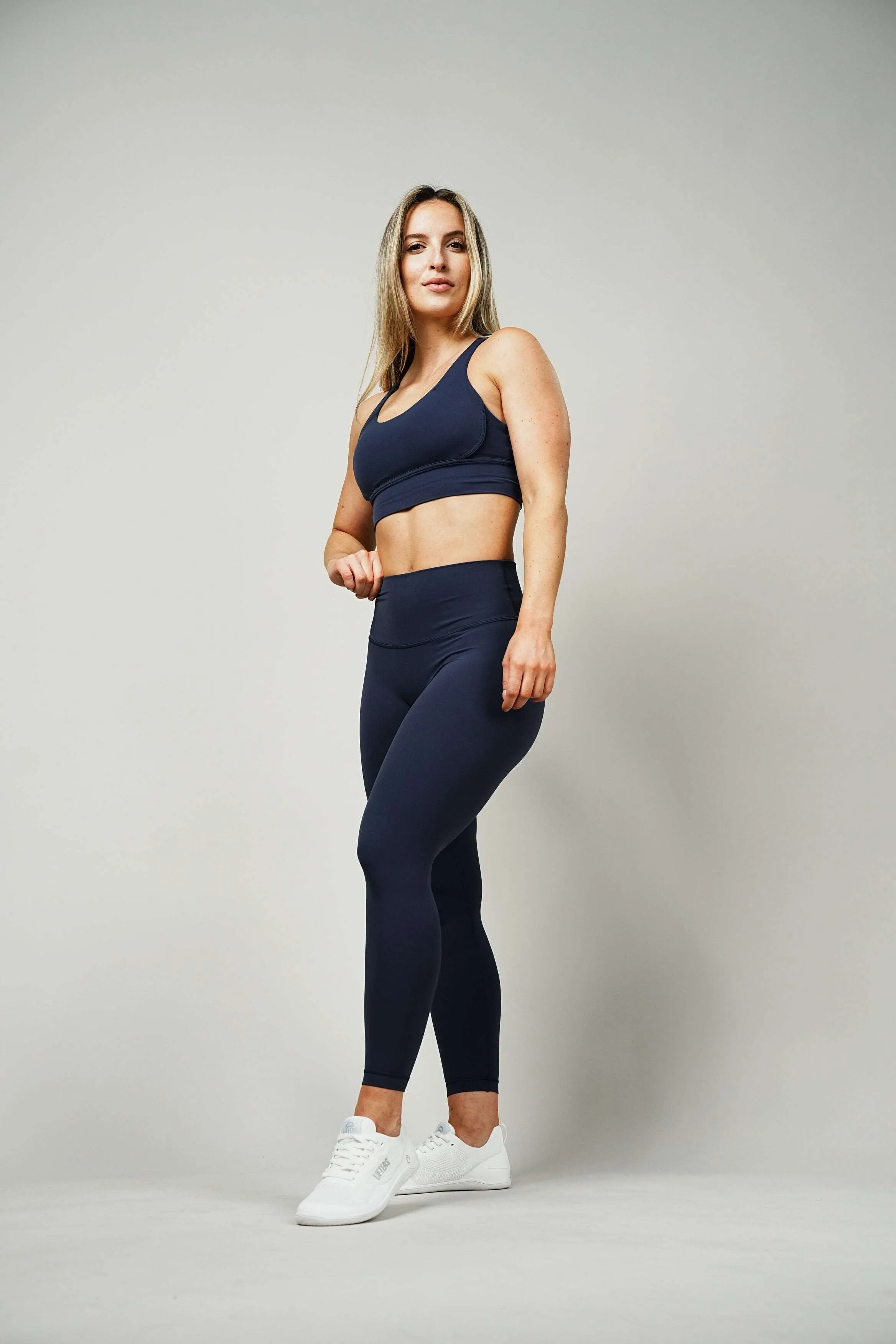 Pure High Waist Sport Leggings | True Navy