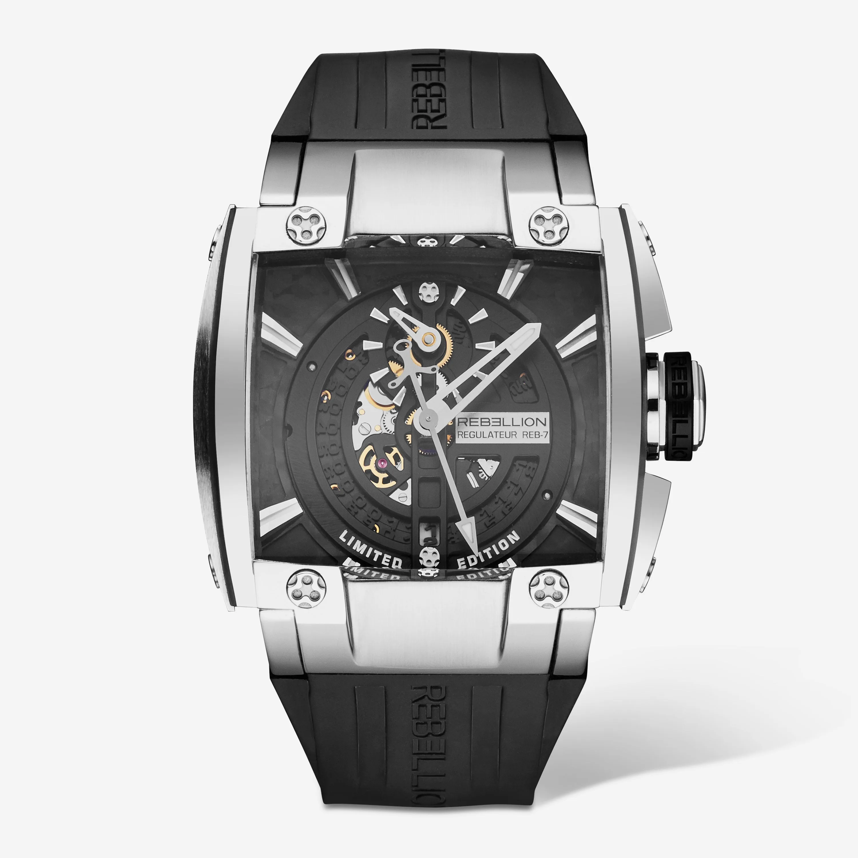 Rebellion REB-7 Stainless Steel Automatic Men's Watch RBR7REG.TI