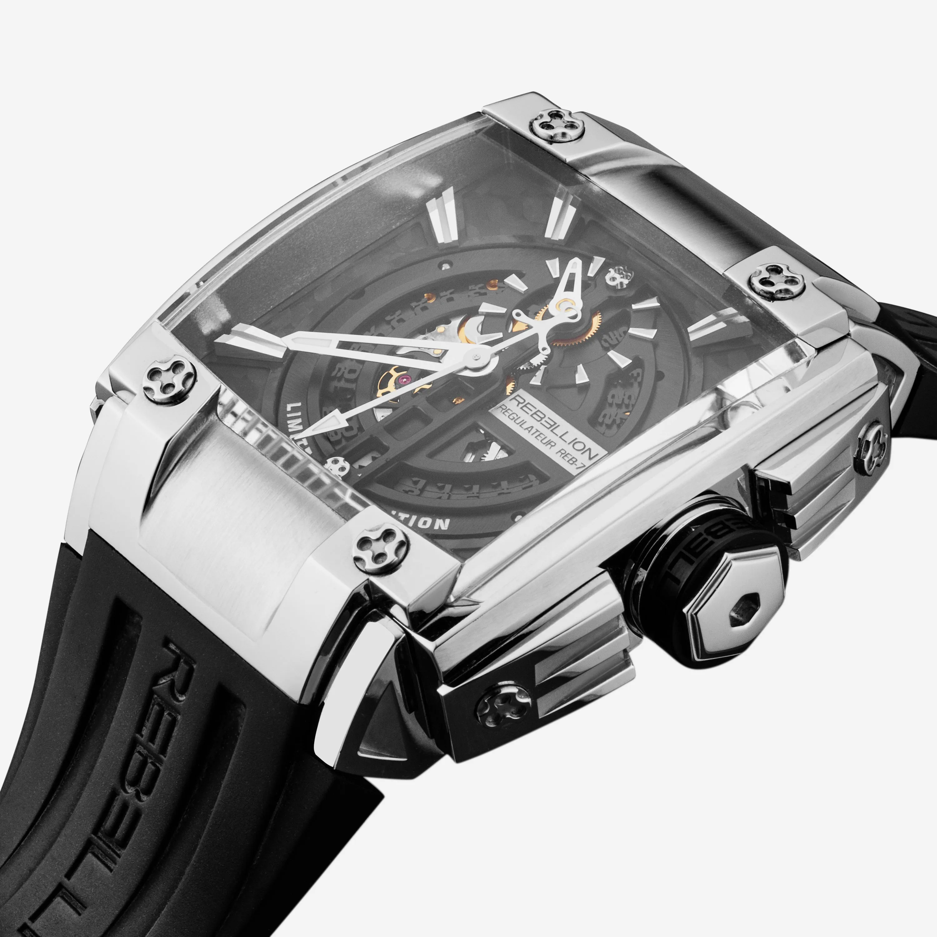 Rebellion REB-7 Stainless Steel Automatic Men's Watch RBR7REG.TI
