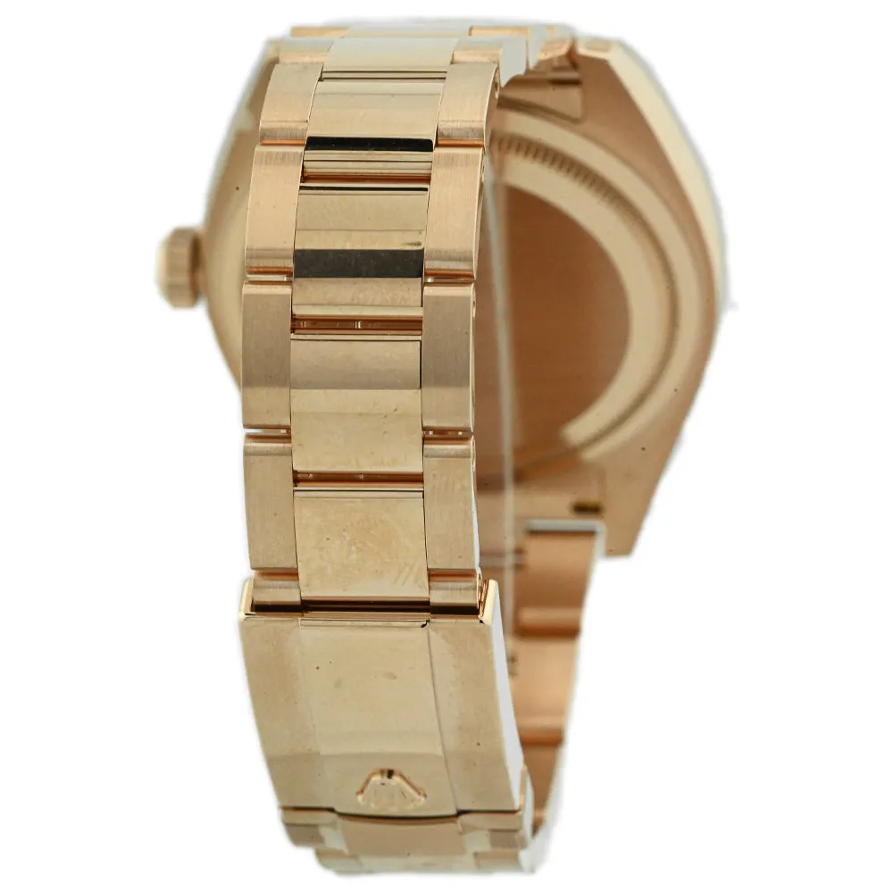 Rolex Men's Sky-Dweller 18K Rose Gold 42mm White Stick Dial Watch Reference #: 326935