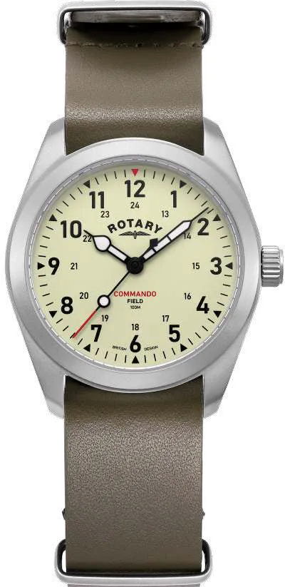 Rotary Commando Field Mens Watch