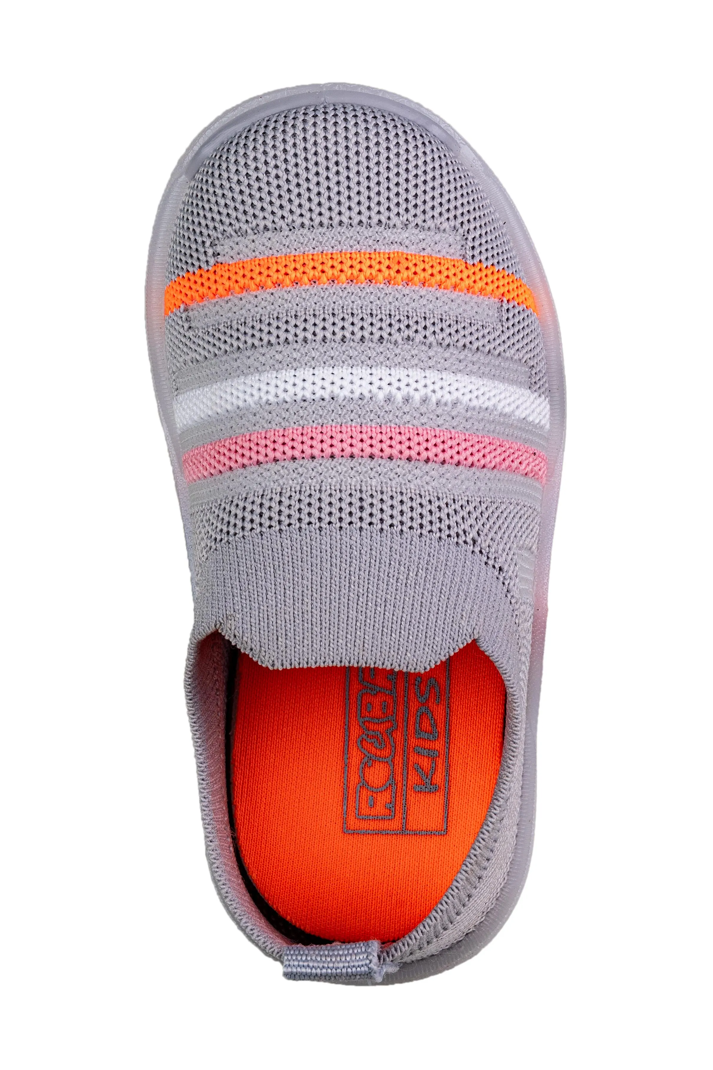 Rouba Grey Children Sports Shoe