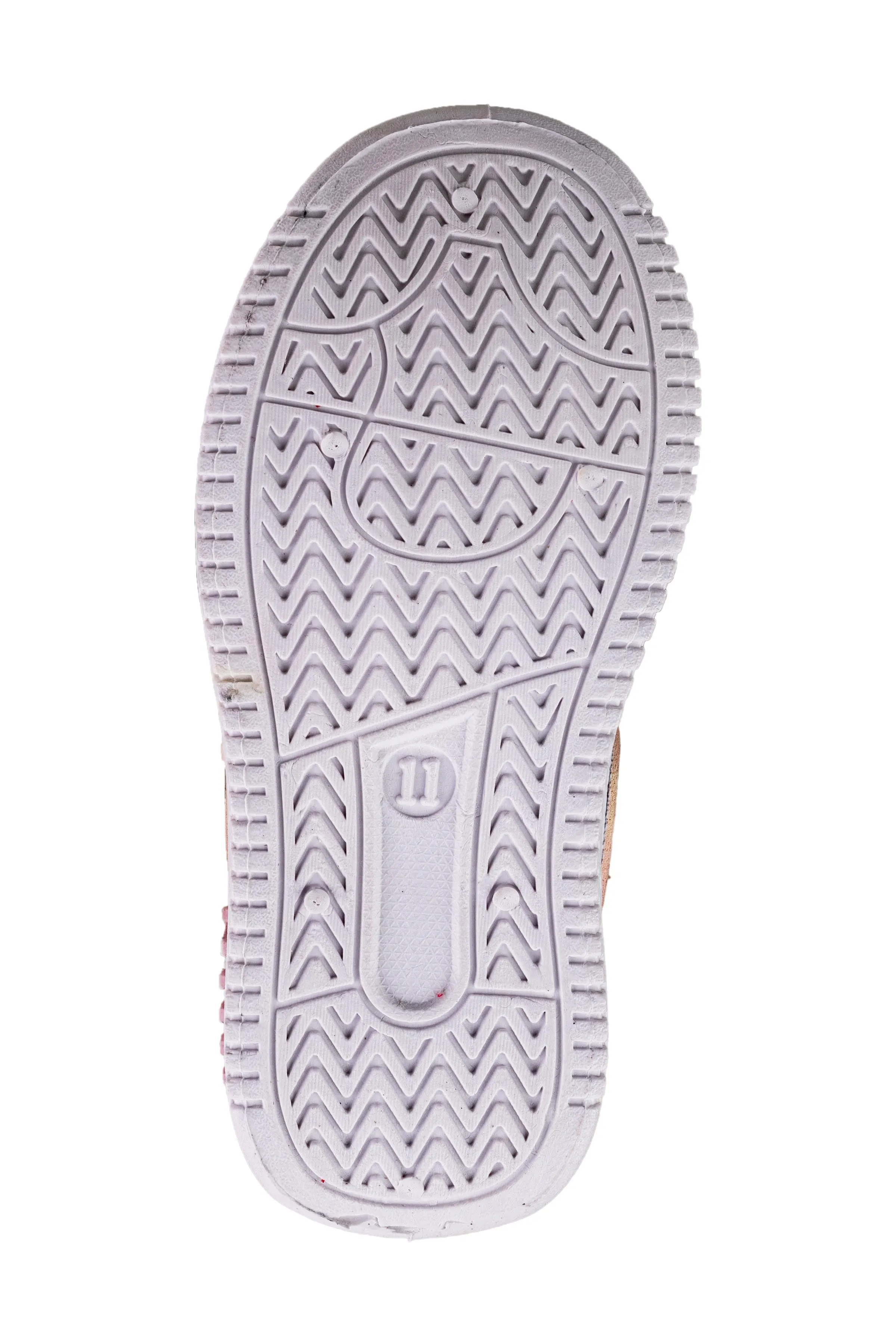 Rouba Peach/White Children Sports Shoe