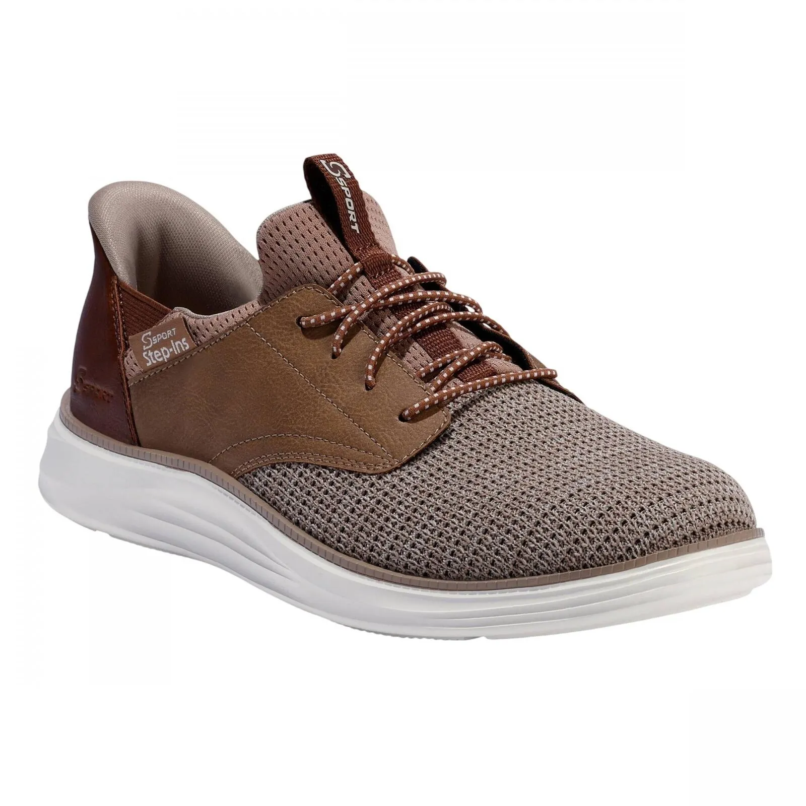 S Sport By Skechers Mens Donovan Step-Ins Sneakers 89470919 Light Brown 11
