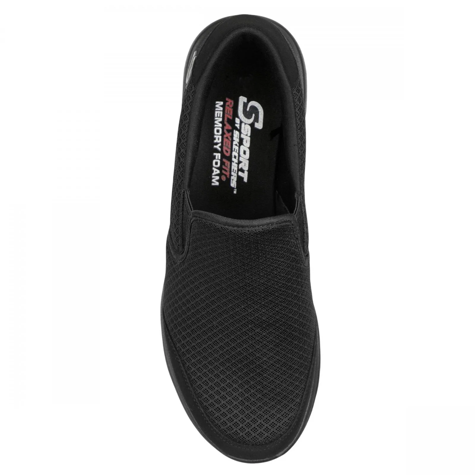 S Sport By Skechers Mens Pull On Claye Go Walk Sneakers 82269014 Black 7M