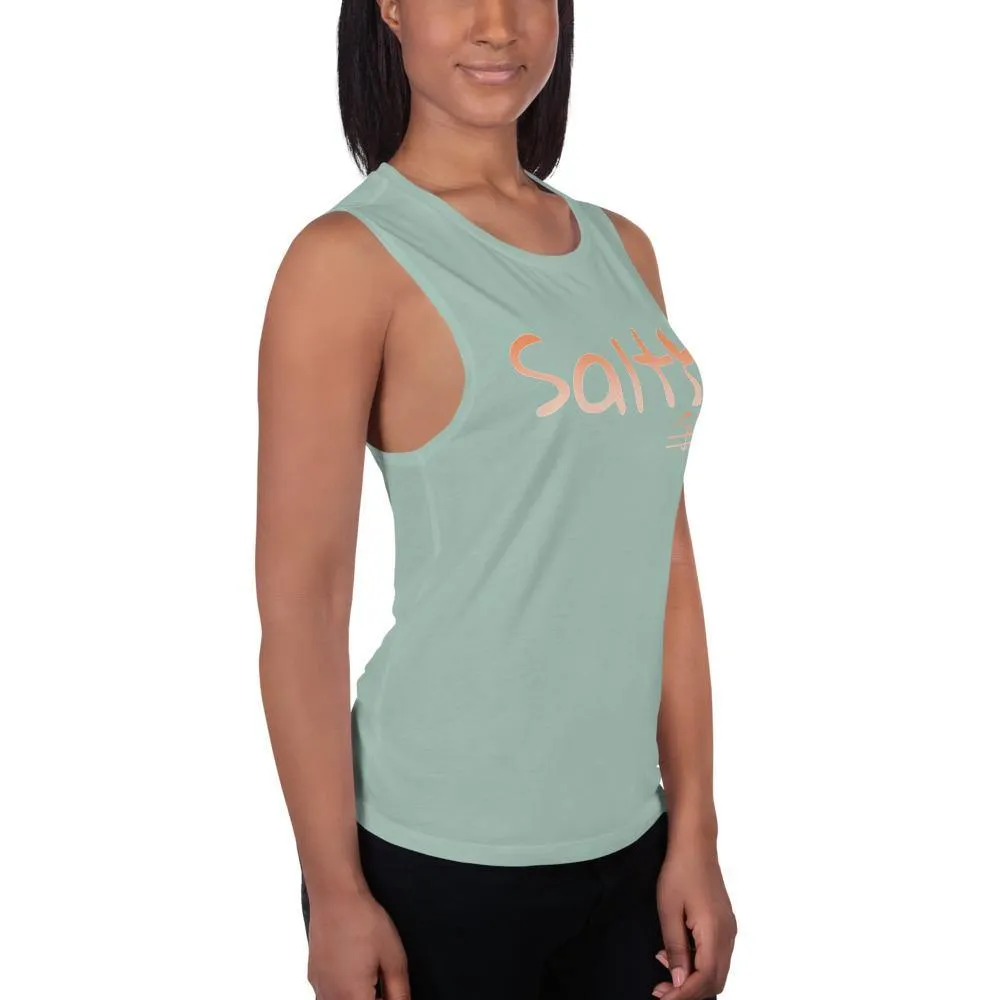 Salty Mermaid Tank (Sunset)