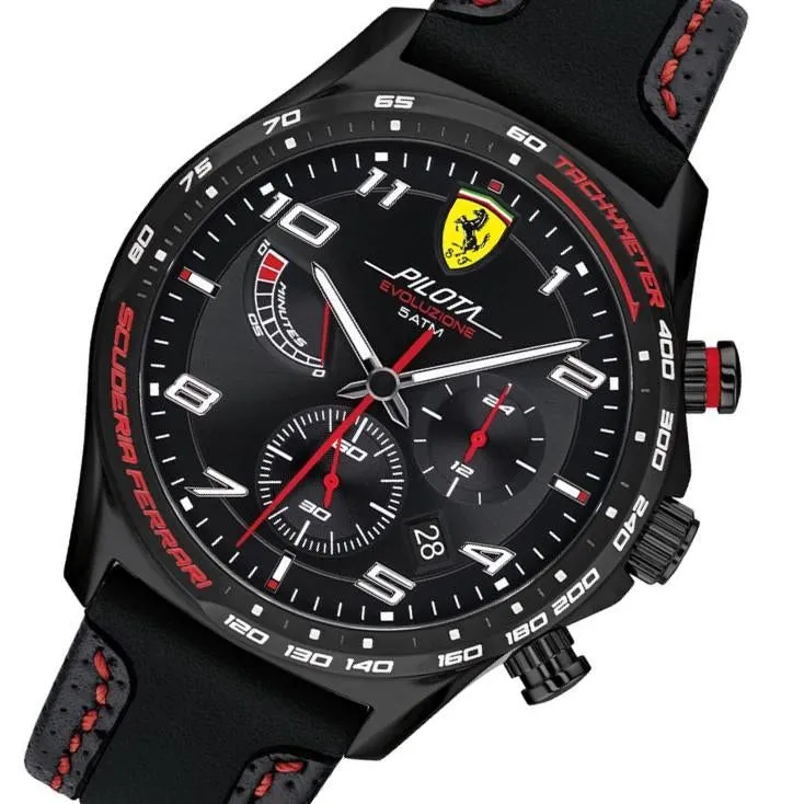 Scuderia Ferrari Pilota Evo Chronograph Men's Watch - 830717