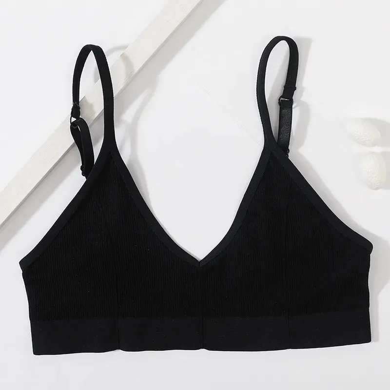 Seamless Bras for Women - U Back Crop Top, Unlined Bralette, Sports & Sexy Lingerie