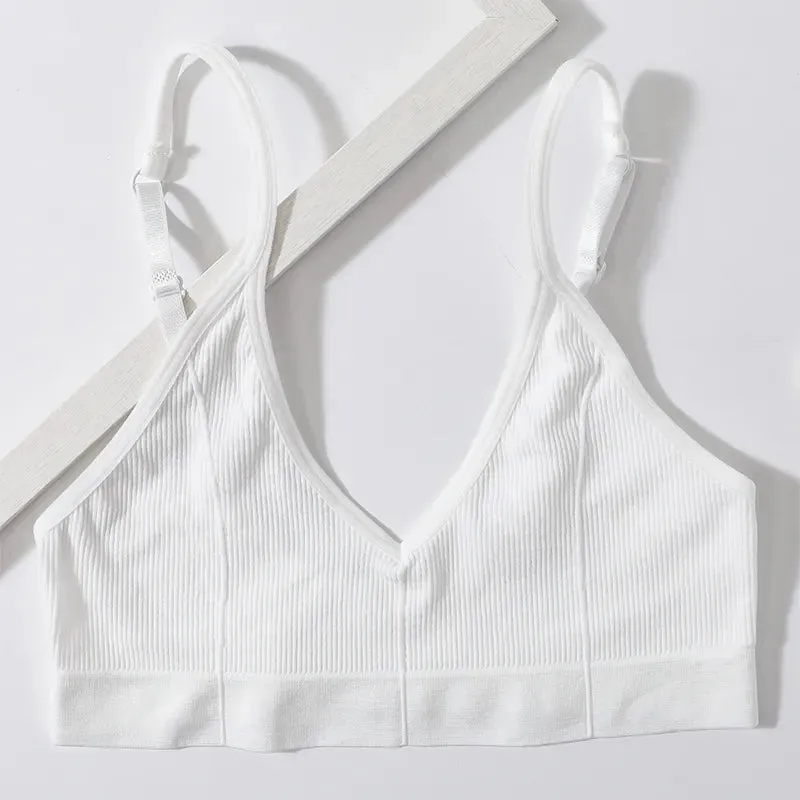 Seamless Bras for Women - U Back Crop Top, Unlined Bralette, Sports & Sexy Lingerie