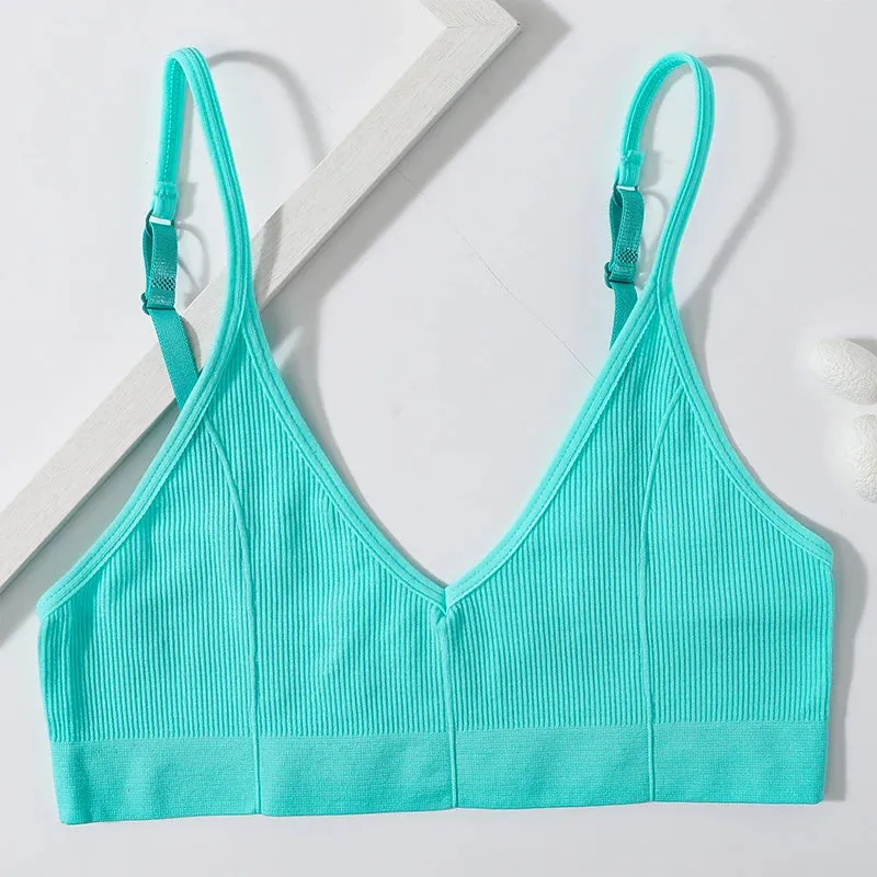 Seamless Bras for Women - U Back Crop Top, Unlined Bralette, Sports & Sexy Lingerie