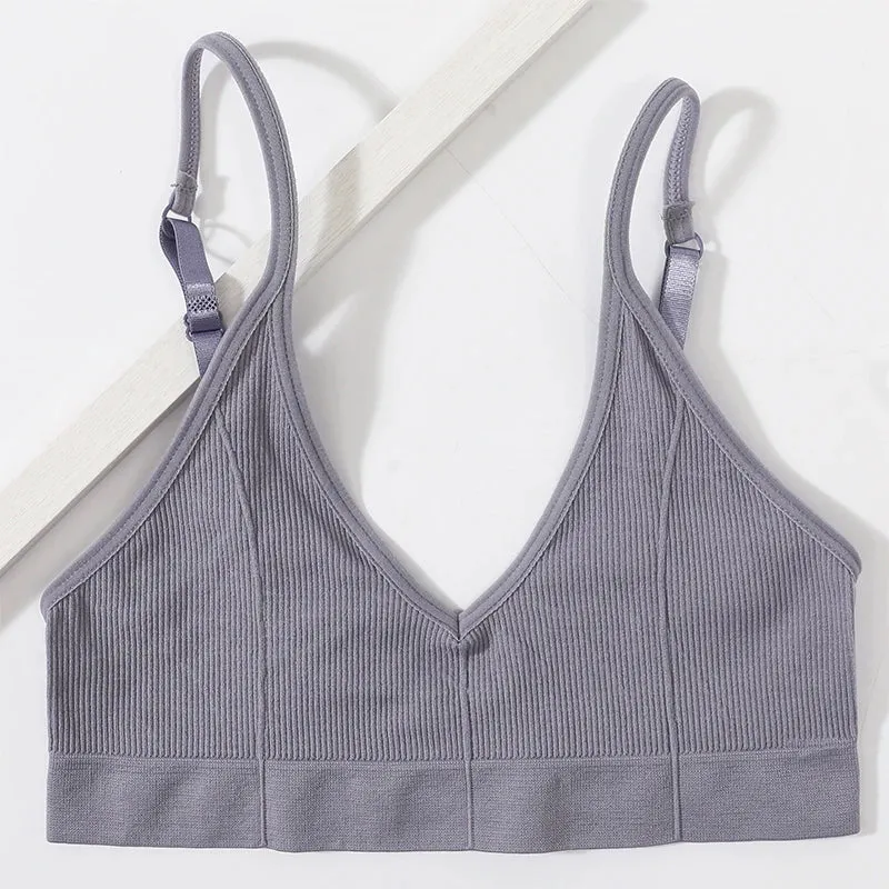 Seamless Bras for Women - U Back Crop Top, Unlined Bralette, Sports & Sexy Lingerie